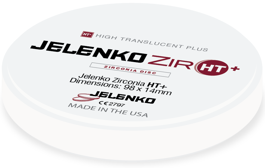 Jelenko Zirconia HT+ disc