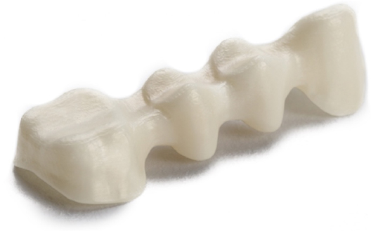 ArgenZ Ultra Zirconia milled frame